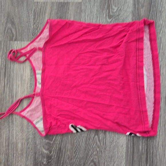 Vintage Happy Bunny Hot Pink Tank Top Size Small - Picture 3 of 3